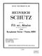 Heinrich Schütz: Fili mi  Absalom: Voice: Score and Parts