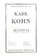 Karl Kohn: Karl Kohn: Alleluia: SATB: Vocal Score