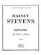 Halsey Stevens: Horn Sonata: French Horn: Instrumental Work