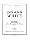 White: Sonata: Trumpet: Instrumental Work