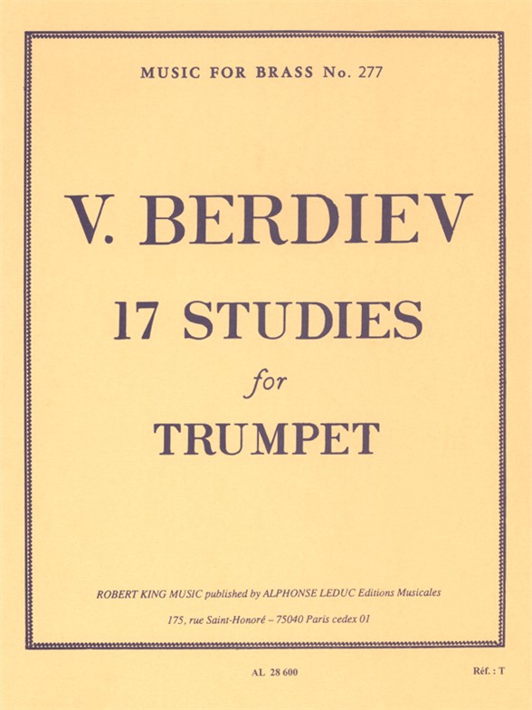 Berdiev: 17 Studies: Trumpet: Study