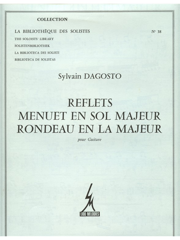 Sylvain Dagosto: Dagosto Reflets Menuet In G Major: Guitar: Instrumental Work