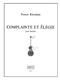 Francis Kleynjans: Complainte Et Elegie: Guitar: Score