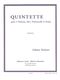 Edison Denisov: Quintette: Violin Duet: Score and Parts