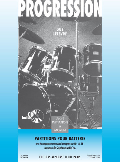 Guy Lefèvre: Progression: Drum Kit: Instrumental Album