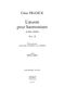 Csar Franck: L'Oeuvre pour Harmonium Vol.2: Harmonium: Score