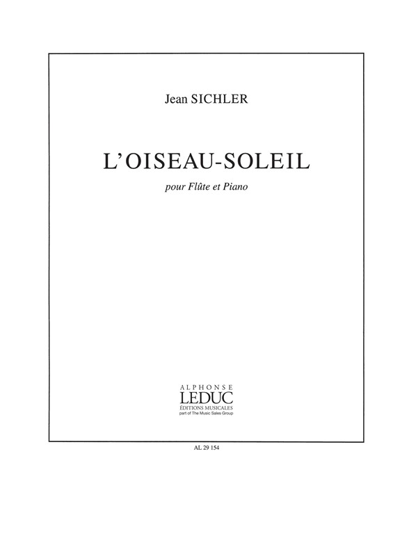 J. Sichler: Oiseau Soleil: Flute: Score