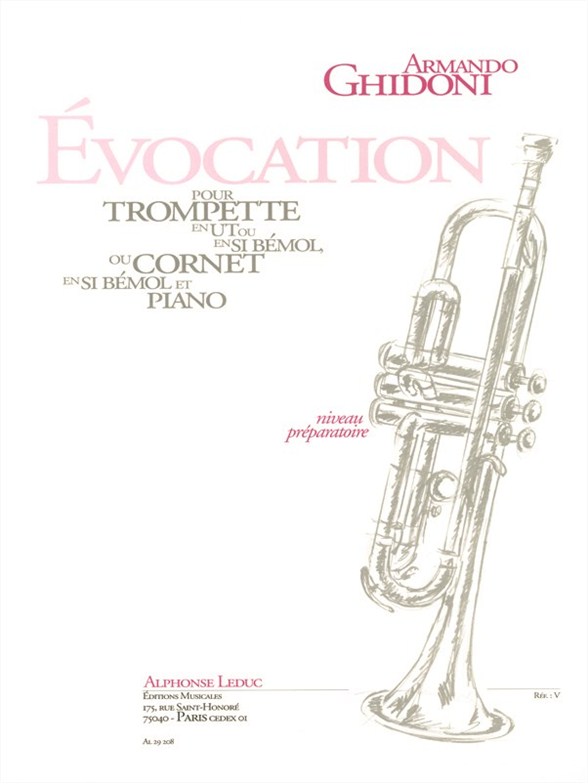Armando Ghidoni: Evocation: Trumpet: Instrumental Work