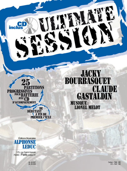 Jacky Bourbasquet: Ultimate Session for Drums: Drum Kit: Study