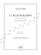 Thierry Barb: Thierry Barbe: a Chaton rompu: Double Bass: Score