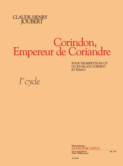 Claude-Henry Joubert: Corindon  Empereur de Coriandre: Trumpet: Instrumental