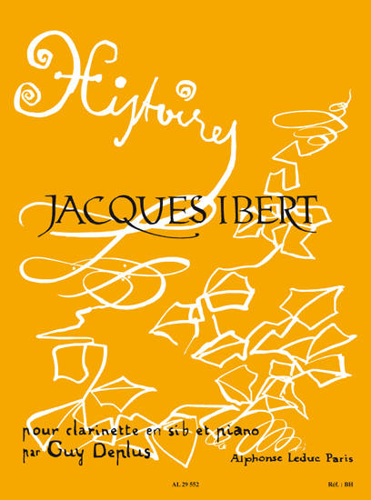 Jacques Ibert: Histoires: Clarinet: Instrumental Work