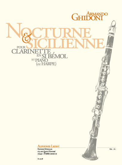Armando Ghidoni: Nocturne Et Sicilienne: Clarinet: Instrumental Work