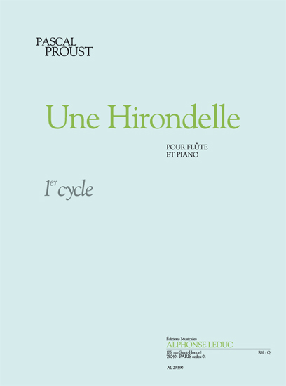 Pascal Proust: Hirondelle: Flute: Instrumental Work