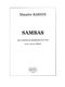Bardin: Sambas: Saxophone Ensemble: Score and Parts