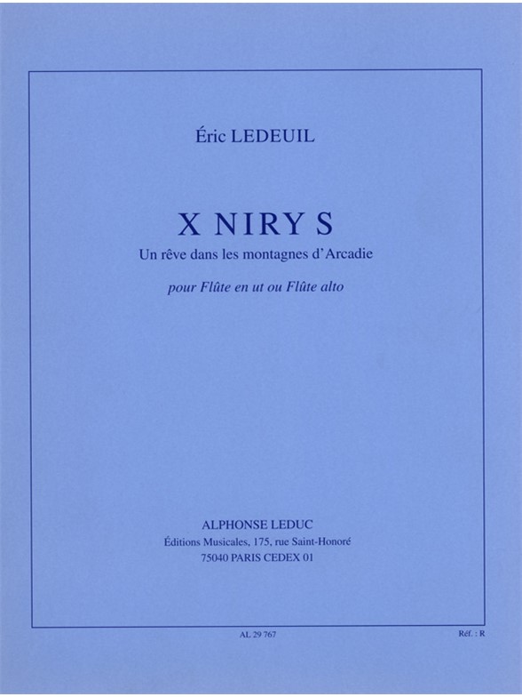 ric Ledeuil: X Niry S: Flute: Instrumental Work