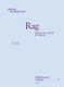 Bruno Rossignol: Rag (cycle 1) pour hautbois et piano: Oboe