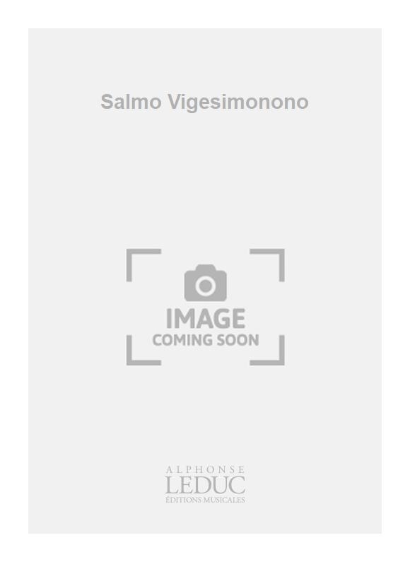 Marcello: Salmo Vigesimonono