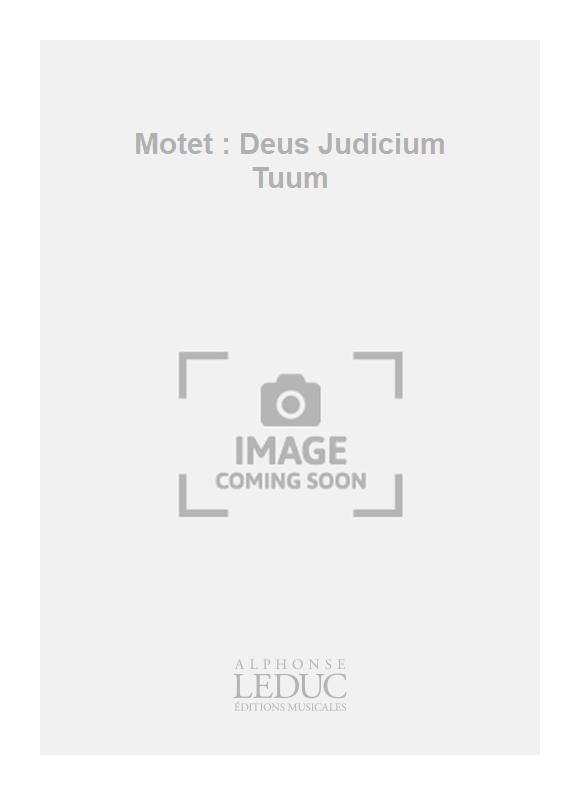 Georg Philipp Telemann: Motet : Deus Judicium Tuum