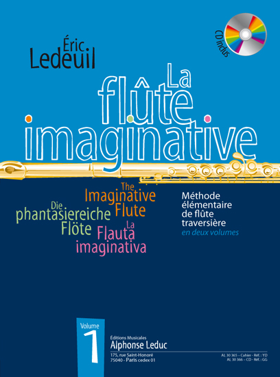 ric Ledeuil: La Flte Imaginative Volume 1 avec CD: Flute: Instrumental Tutor