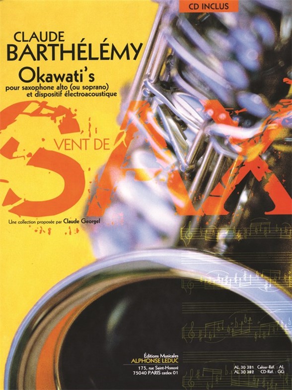 Claude Barthélemy: Okawati's (Alto/Soprano Saxophone): Alto Saxophone