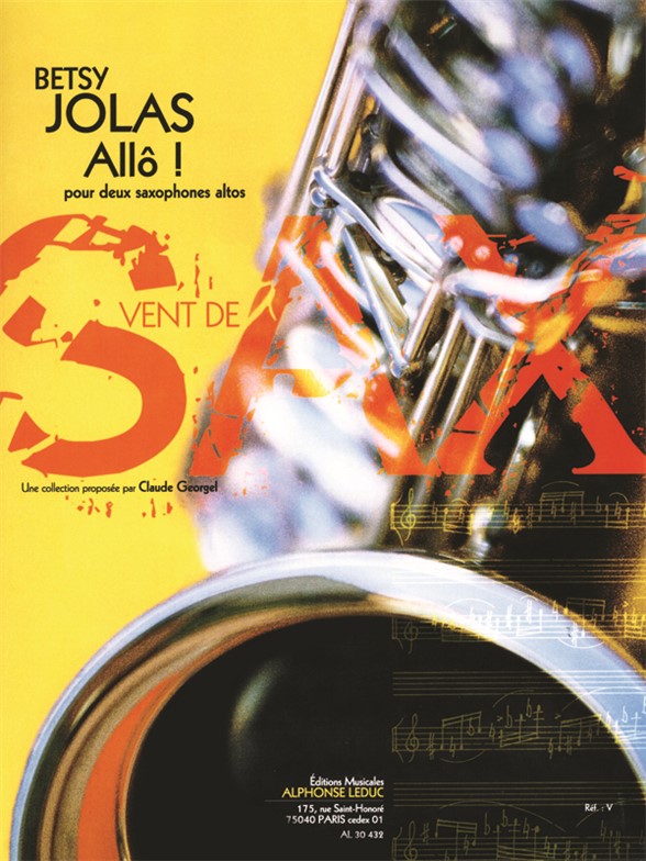 Betsy Jolas: Allo?!: Saxophone Ensemble: Instrumental Work