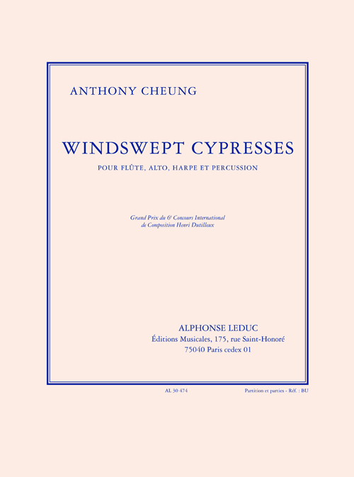 Cheung: Windswept cypresses: Chamber Ensemble