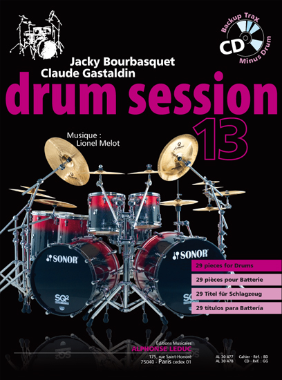 Bourbasquet: Drum session 13: Drum Kit: Instrumental Tutor