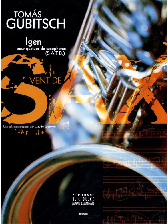 Tomas Gubitsch: Igen: Saxophone Ensemble: Instrumental Work