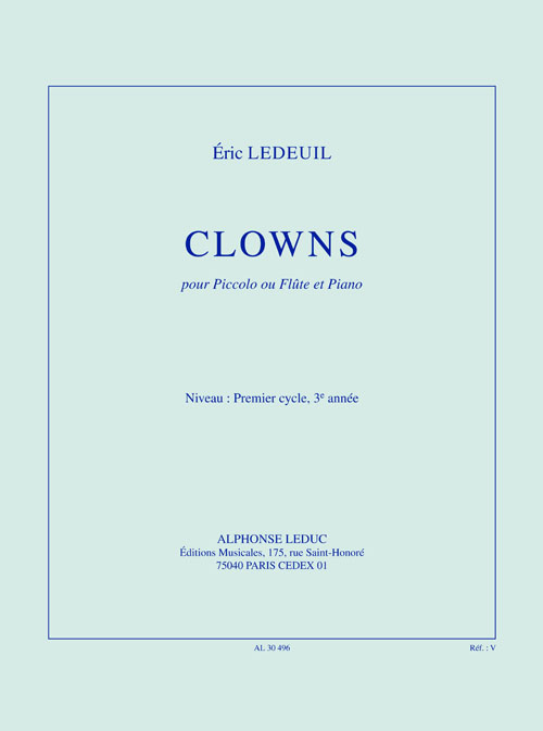 ric Ledeuil: Clowns: Flute: Instrumental Work