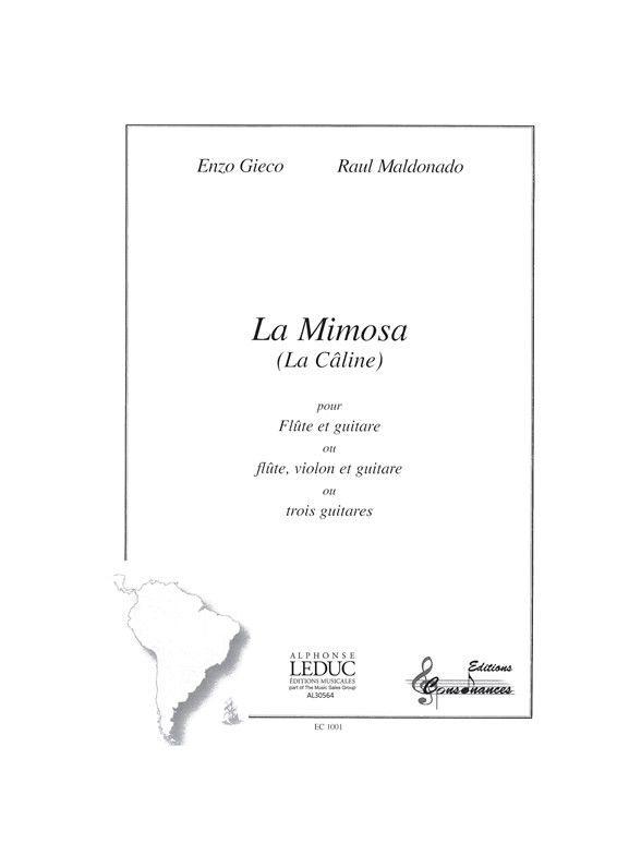 Enzo Gieco Ral Maldonado: Mimosa: Flute & Guitar: Instrumental Work