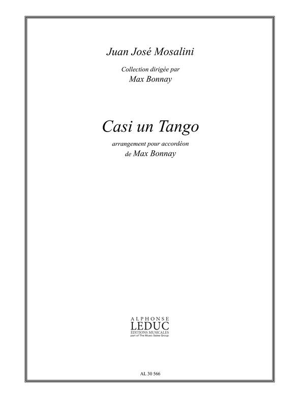 Juan Jos Mosalini: Casi Un Tango: Accordion: Instrumental Work
