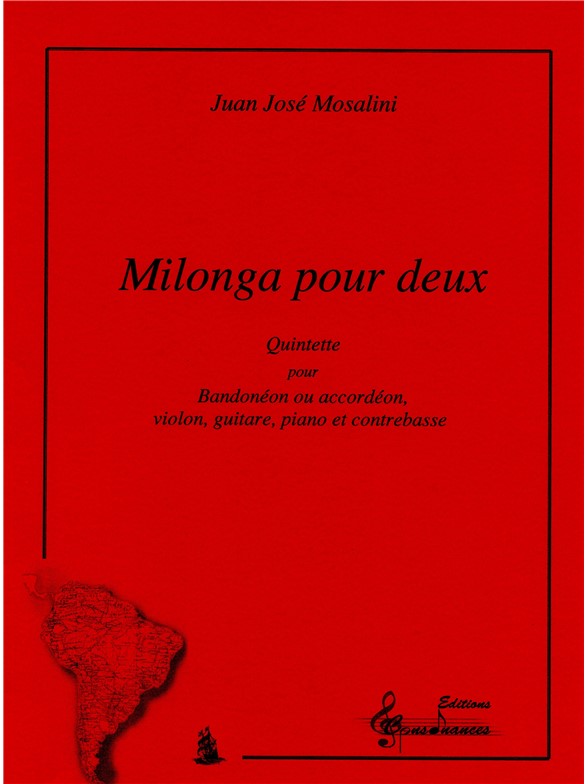 Juan José Mosalini: Milonga pour 2 bandoneon Ou Accordions et Ensemble: