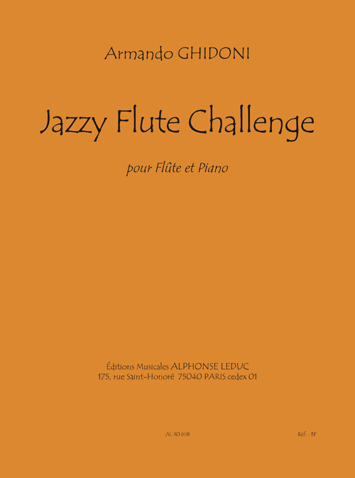 Armando Ghidoni: Jazzy Flute Challenge: Piano: Instrumental Work