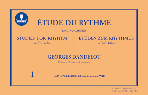 Georges Dandelot: Etude Du Rythme Vol.1: Study