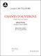 Joseph Canteloube: Chants d'Auvergne: Voice: Vocal Album