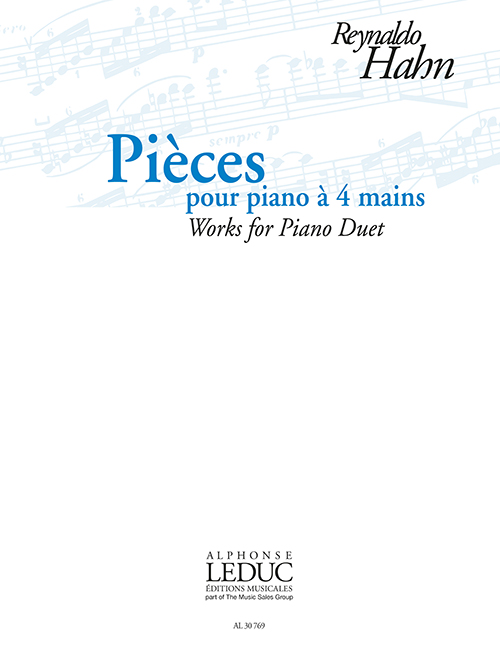 Reynaldo Hahn: Music For Piano Four Hands (Works For Piano Duet) - Sheet Music