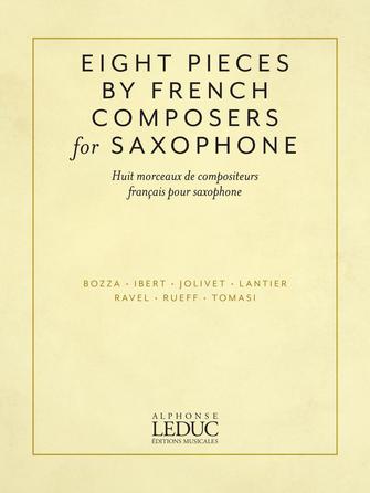 Eight Pieces by French Composers: Saxophone: Instrumental Collection
