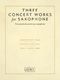 Jacques Ibert Jeanine Rueff Henri Tomasi: Three Concert Works For Saxophone: