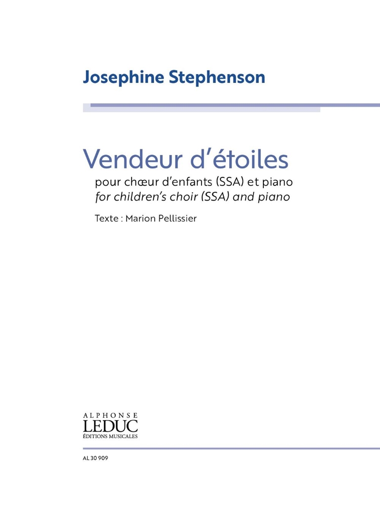 Josephine Stephenson: Vendeur d'toiles