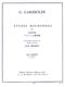 Giuseppe Gariboldi: Etudes mignonnes Op.131: Flute: Study