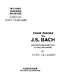 Johann Sebastian Bach: Four Pieces by J.S. Bach: Harp: Instrumental Album
