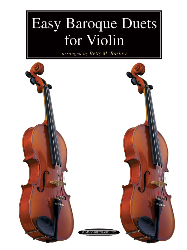 Betty Barlow: Easy Baroque Duets for Violin: Violin Duet: Instrumental Album