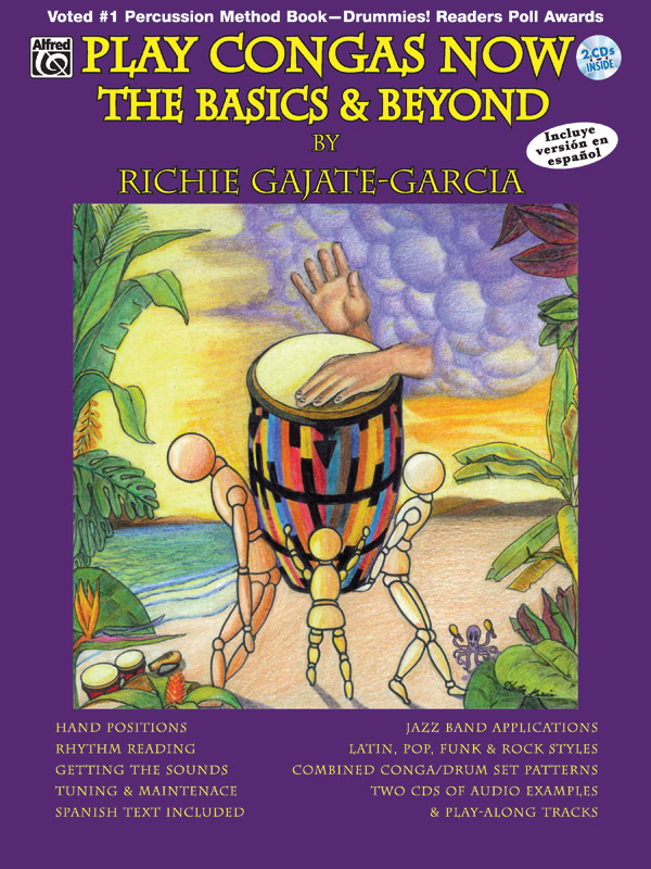Richie Gajate-Garcia: Play Congas Now: Congas: Instrumental Tutor