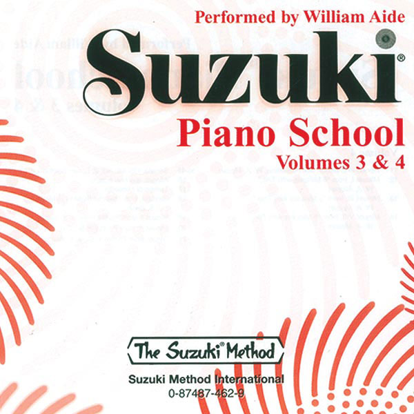 Suzuki Piano School CD  Volume 3 & 4: Piano: Instrumental Tutor