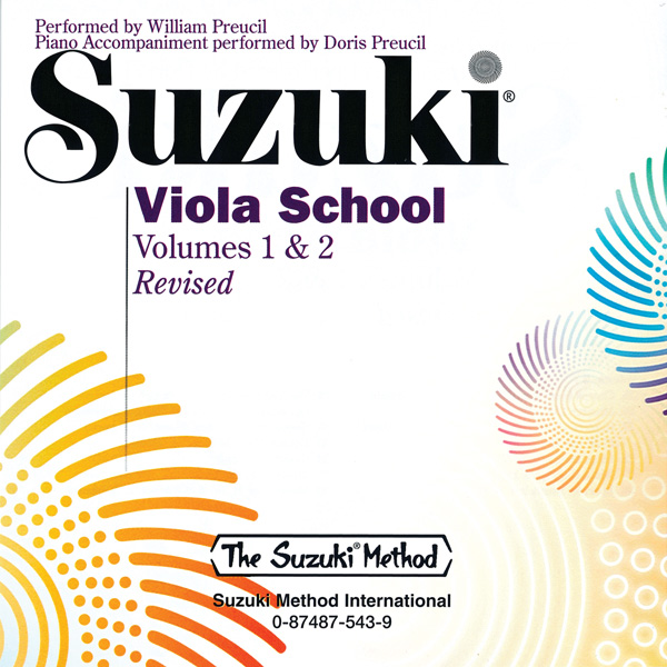 Shinichi Suzuki: Suzuki Viola School 1 & 2 CD: Viola: Instrumental Reference