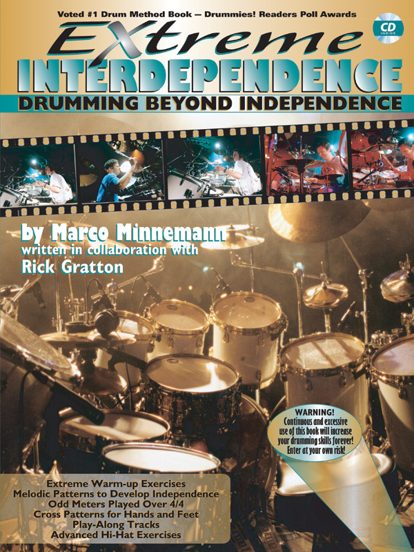 Marco Minnemann: Extreme Interdependence Drumming: Drum Kit: Instrumental Tutor