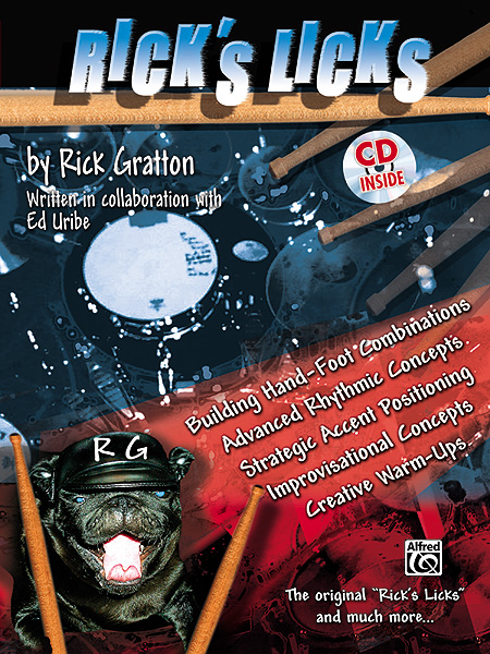 Rick Gratton: Rick'S Licks Drum: Drum Kit: Instrumental Tutor