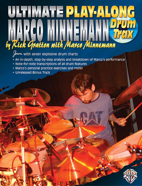 Rick Gratton: Ultimate Play-Along Drum Trax: Marco Minnemann: Drum Kit: