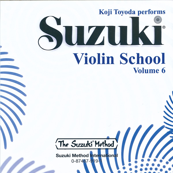 Suzuki Violin School 6 CD: Violin: Instrumental Tutor